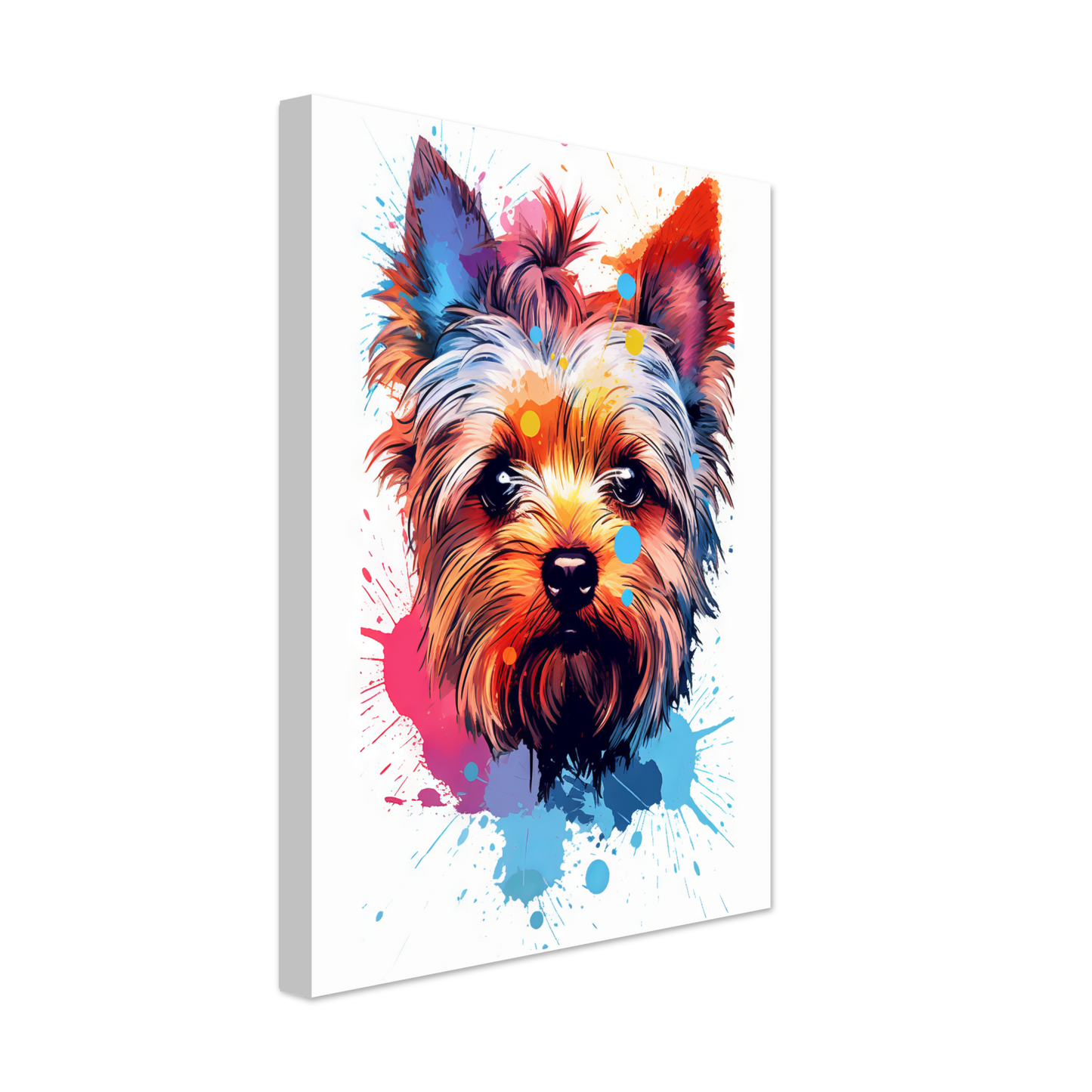Hund Yorkshire Terrier Pop-Art (DOG54)