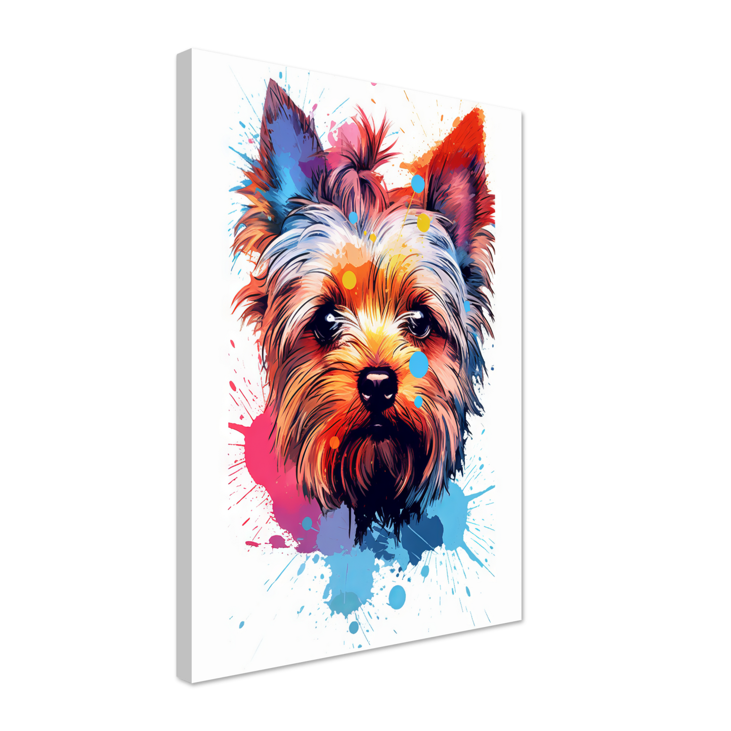 Hund Yorkshire Terrier Pop-Art (DOG54)