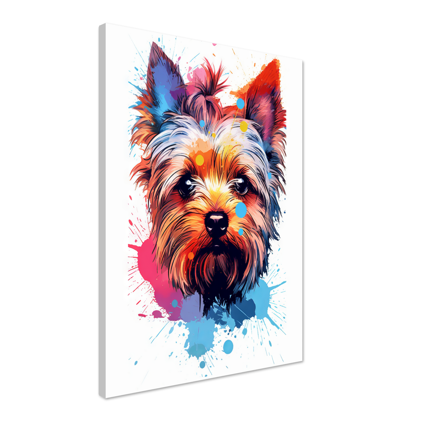 Hund Yorkshire Terrier Pop-Art (DOG54)