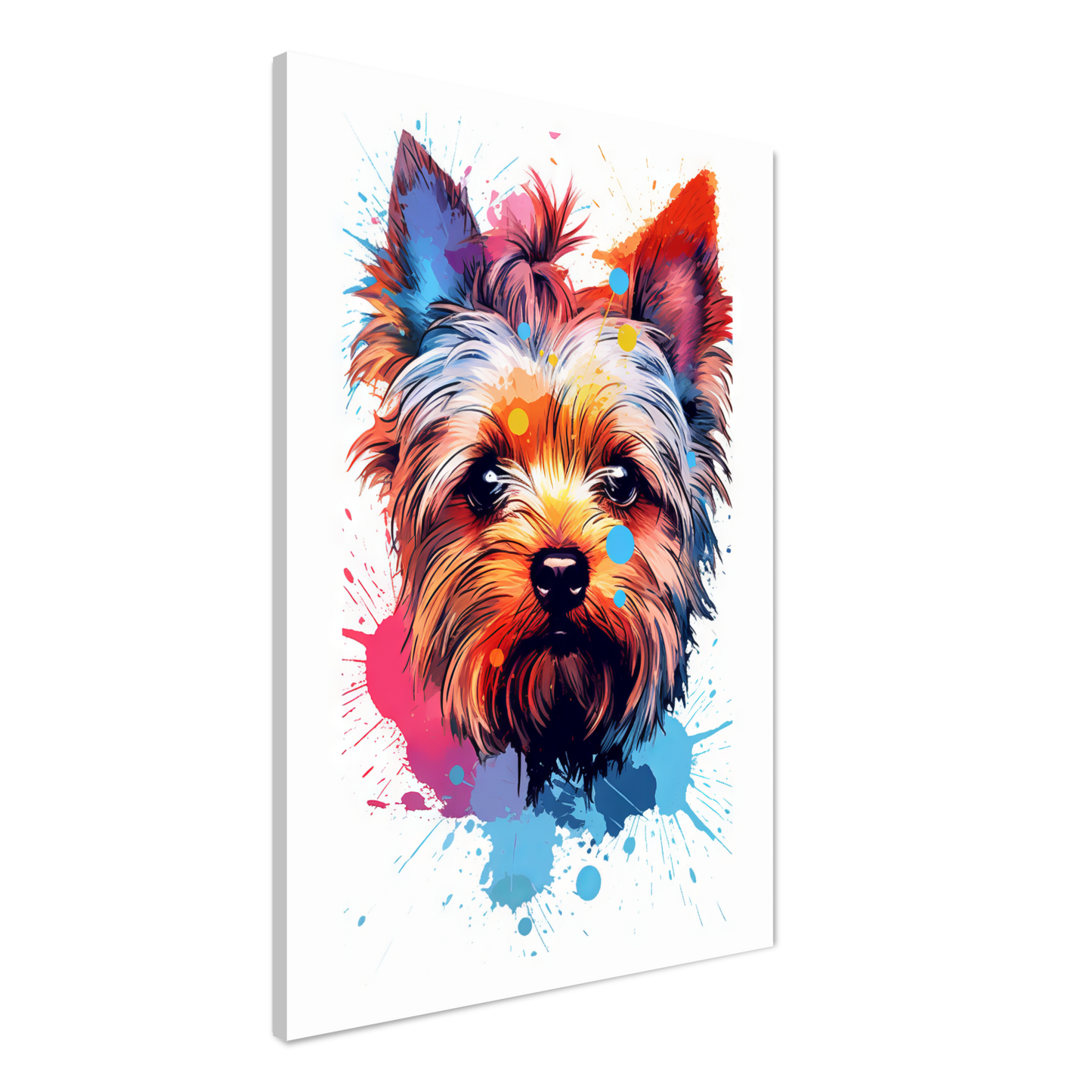 Hund Yorkshire Terrier Pop-Art (DOG54)