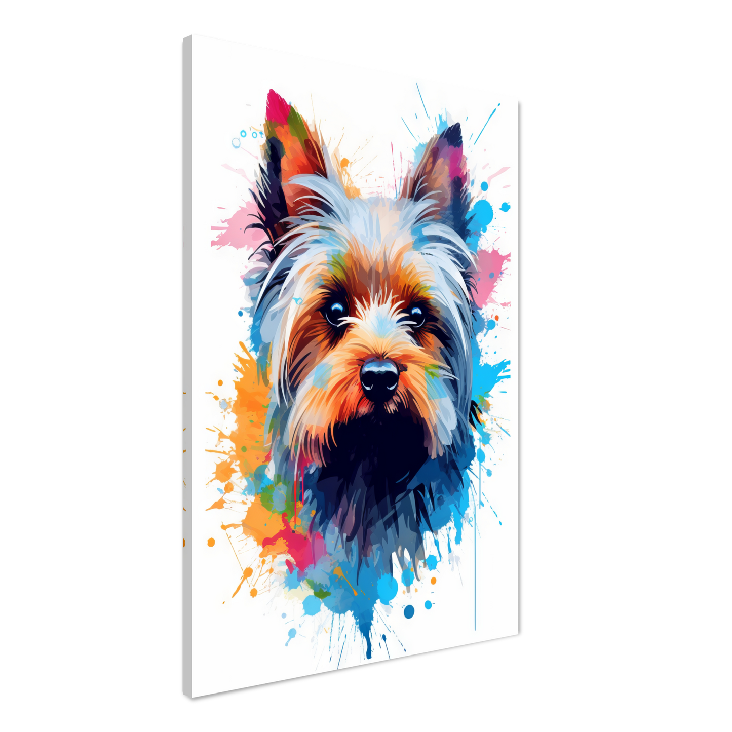 Hund Yorkshire Terrier Pop-Art (DOG55)