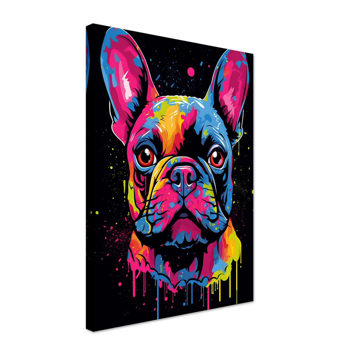 Dog French Bulldog Pop Art (DOG65)