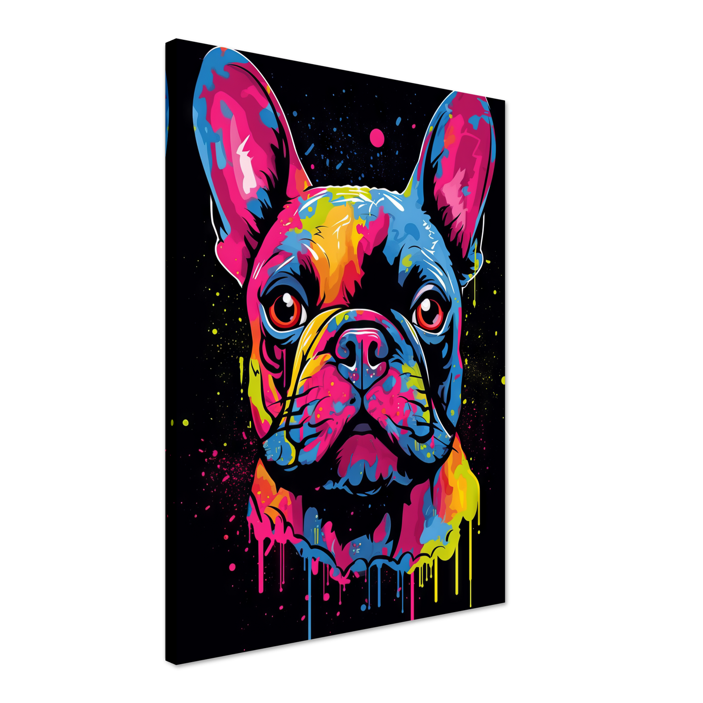 Dog French Bulldog Pop Art (DOG65)