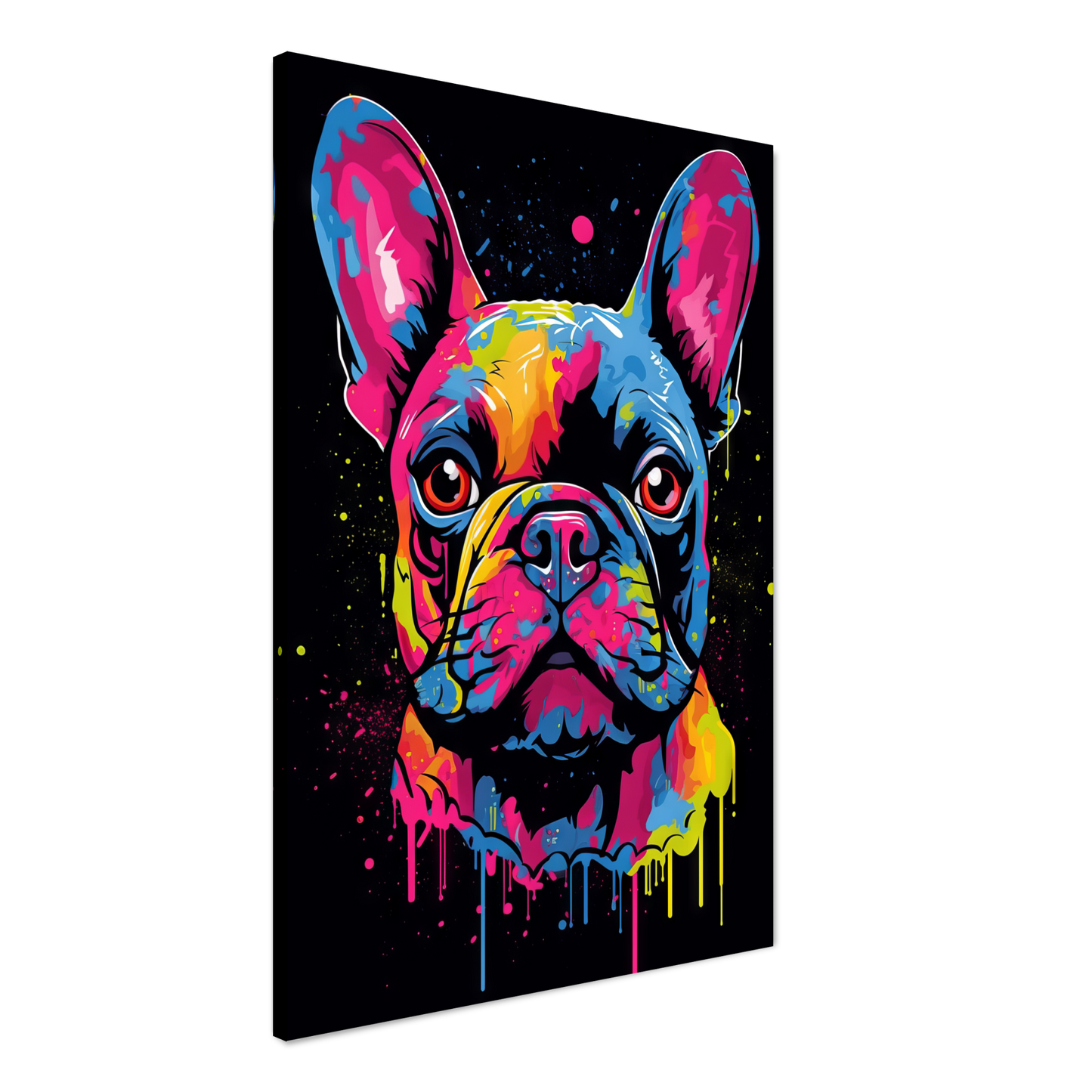 Dog French Bulldog Pop Art (DOG65)