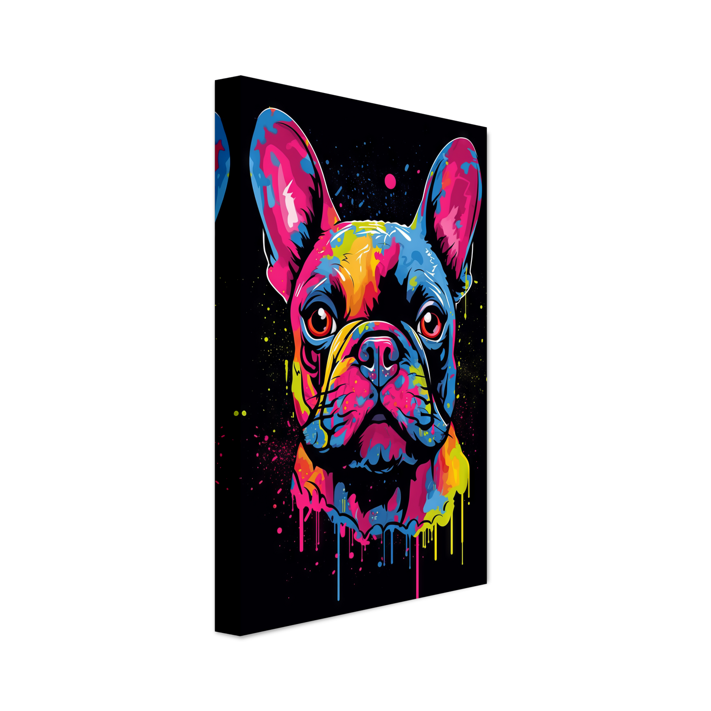 Dog French Bulldog Pop Art (DOG65)