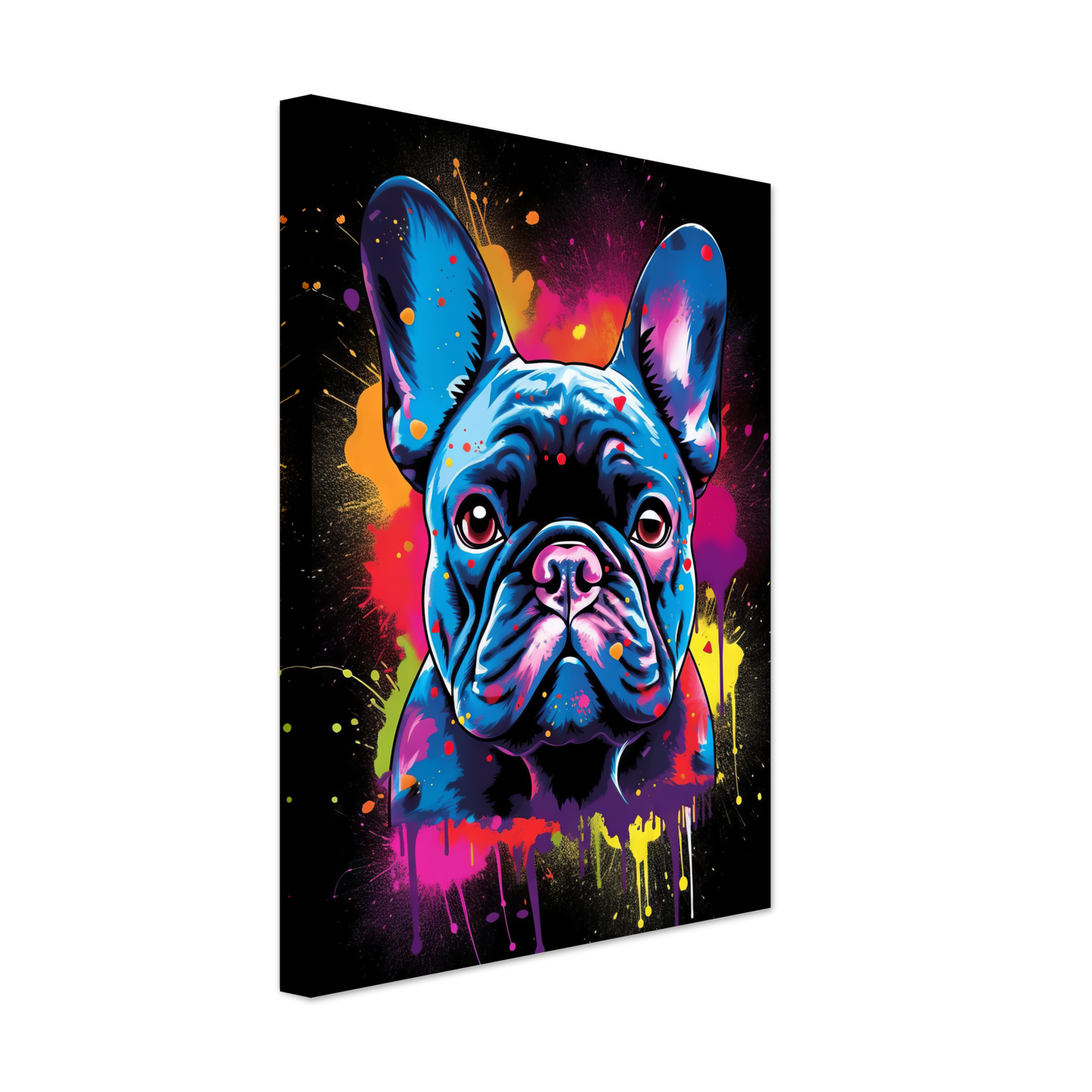 Dog French Bulldog Pop Art (DOG68)