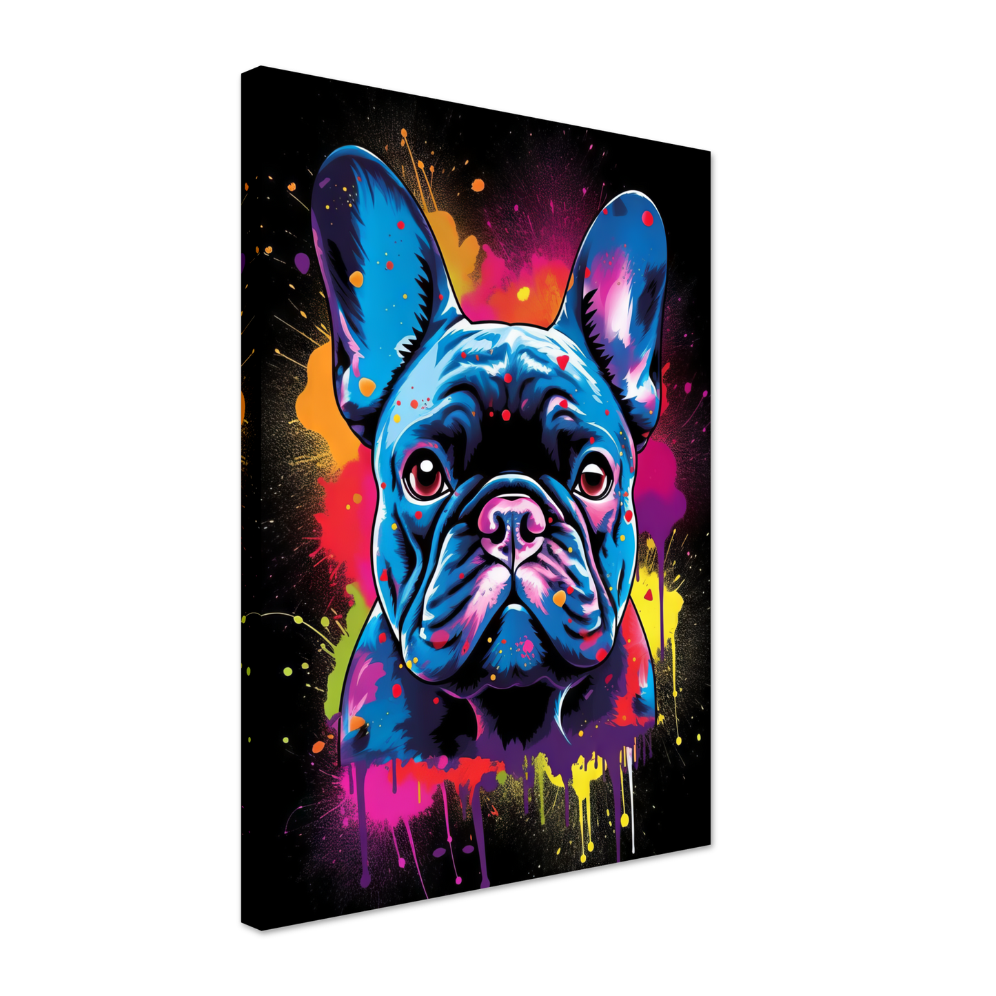Dog French Bulldog Pop Art (DOG68)