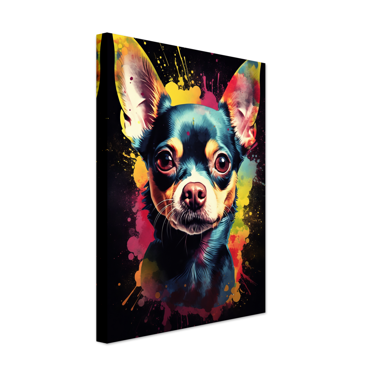 Dog Chihuahua pop art (DOG69)