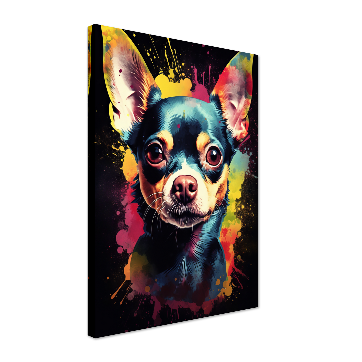 Dog Chihuahua pop art (DOG69)