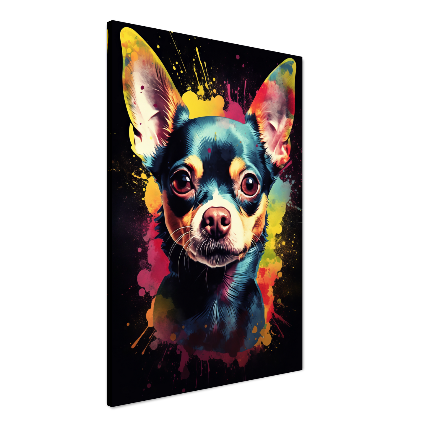 Dog Chihuahua pop art (DOG69)