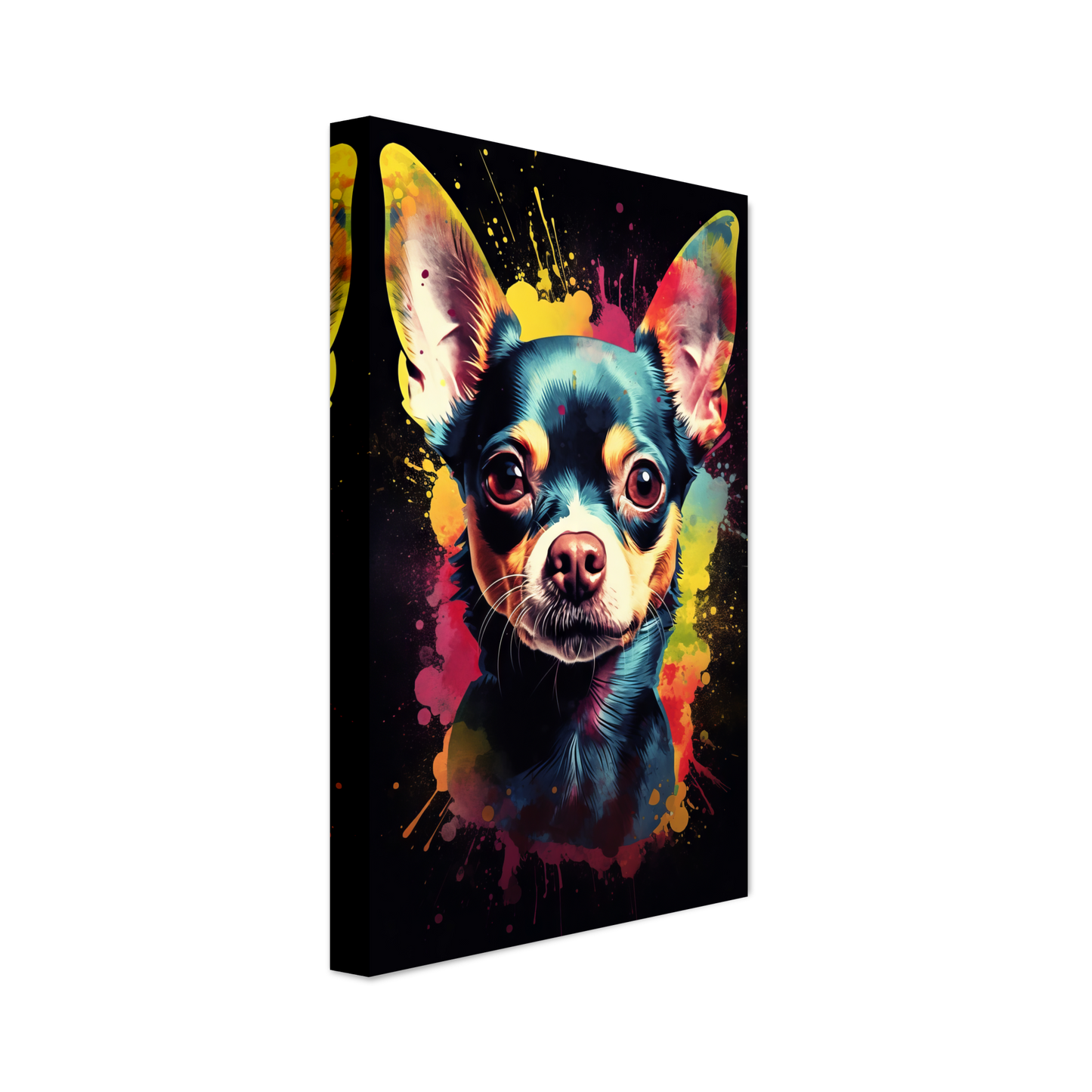 Dog Chihuahua pop art (DOG69)