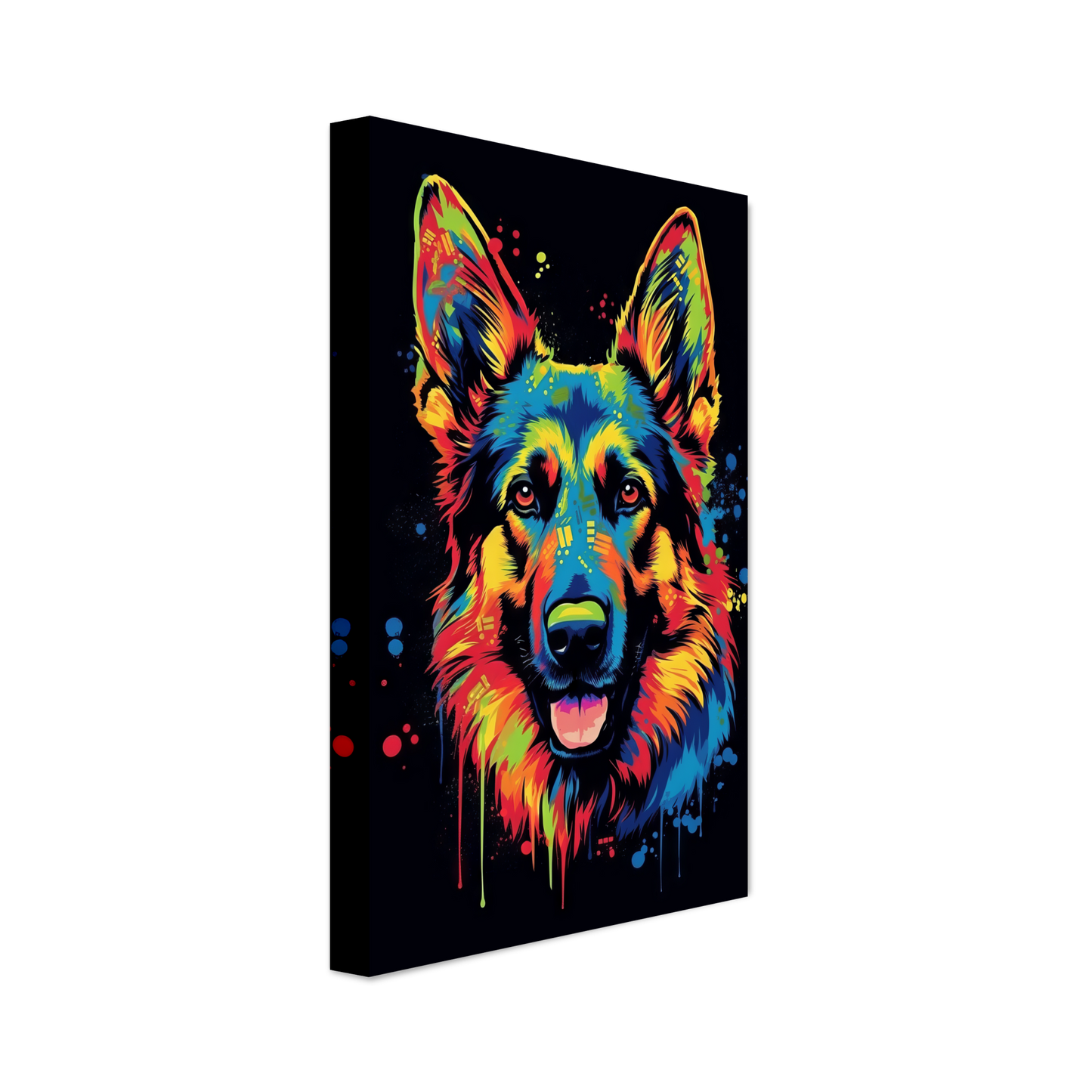 Dog German Shepherd Pop Art (DOG74)