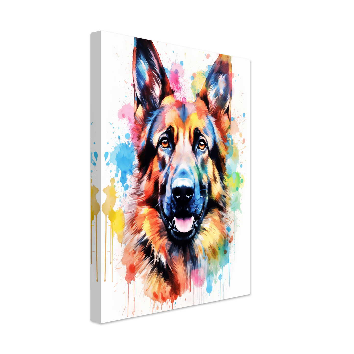 Dog German Shepherd Pop Art (DOG79)