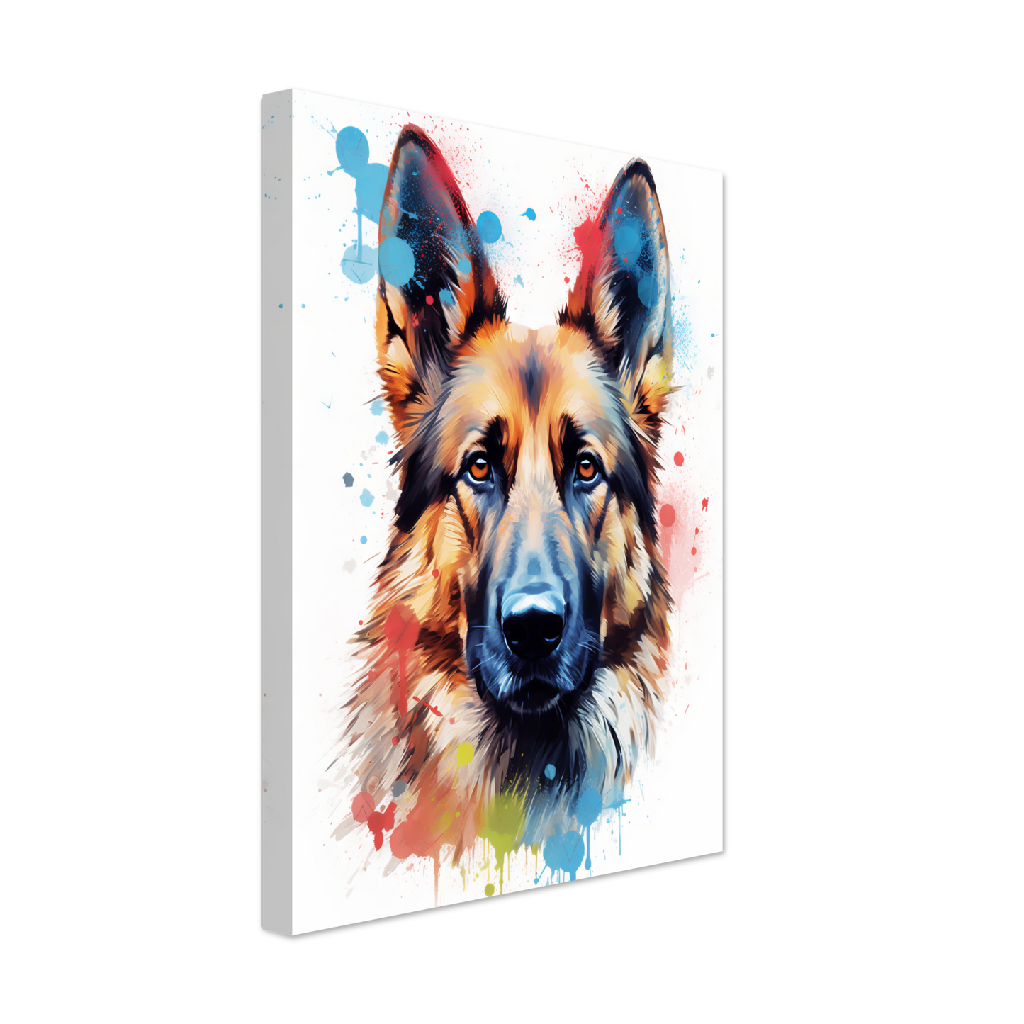 Dog German Shepherd Pop Art (DOG80)
