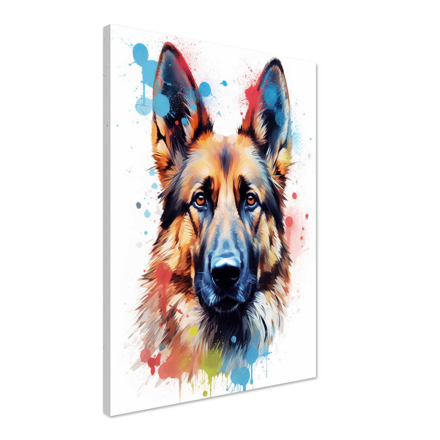 Dog German Shepherd Pop Art (DOG80)