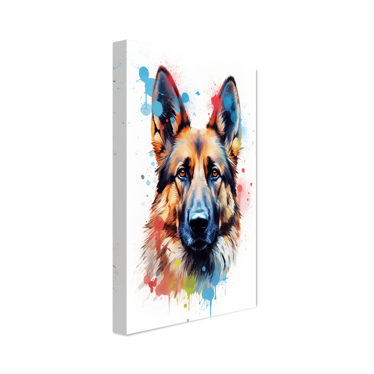 Dog German Shepherd Pop Art (DOG80)