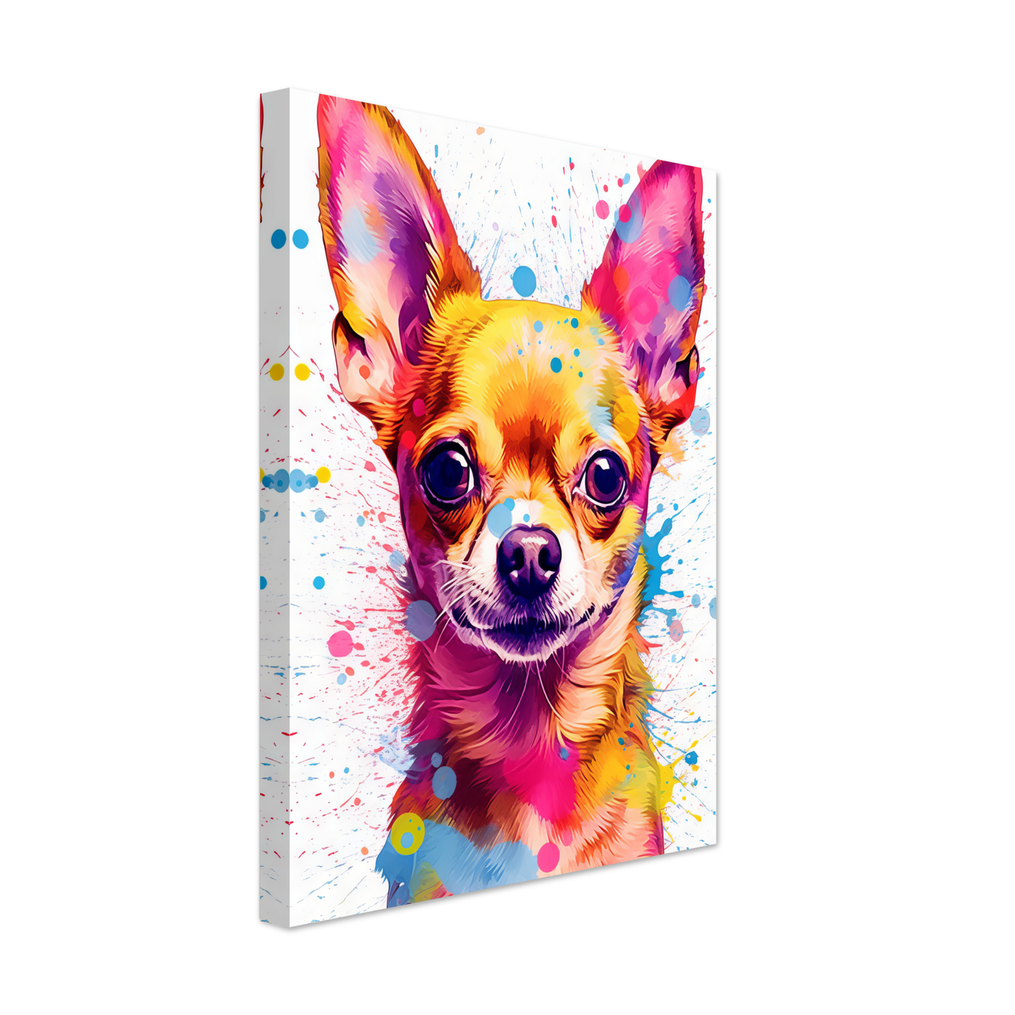 Dog Chihuahua pop art (DOG90)