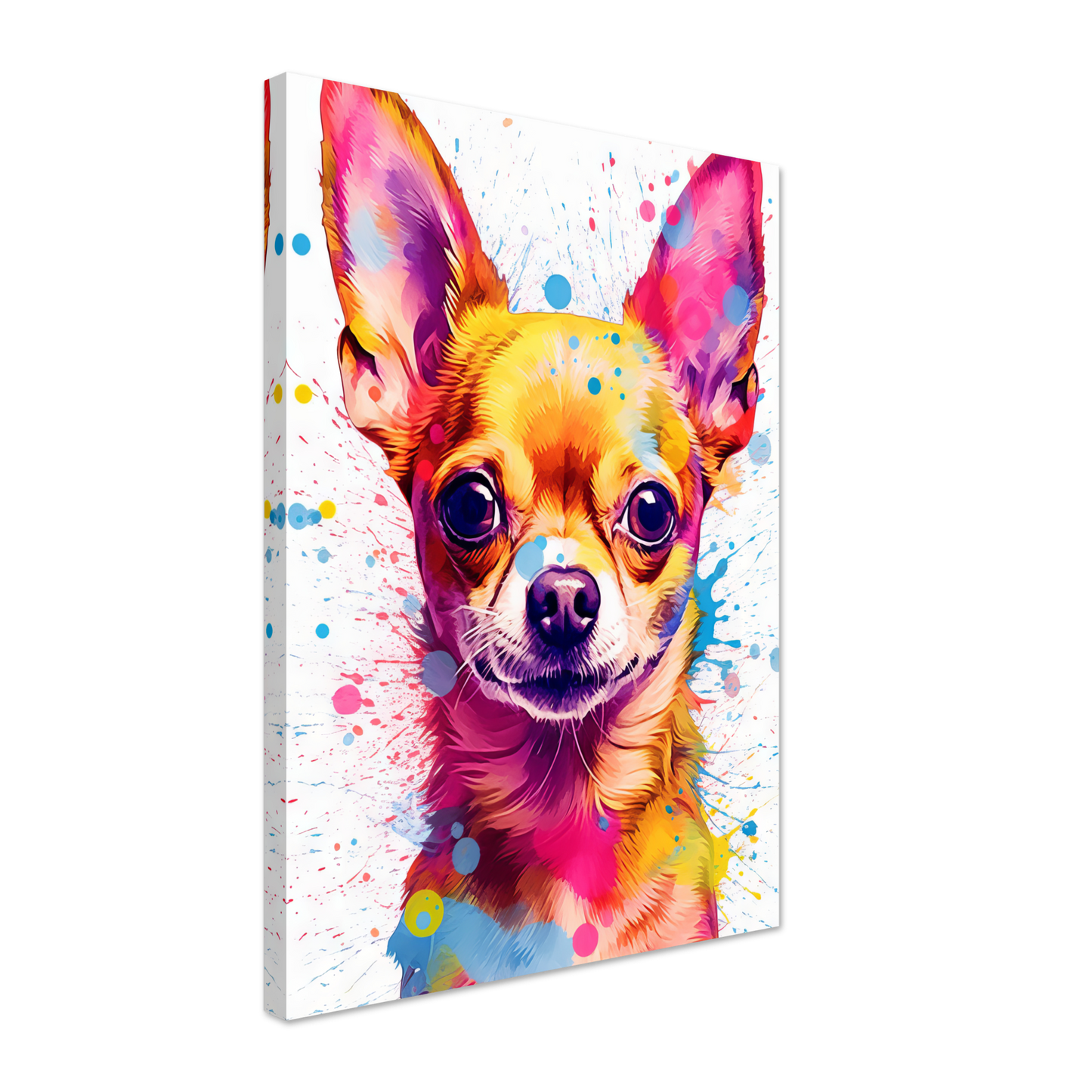 Dog Chihuahua pop art (DOG90)