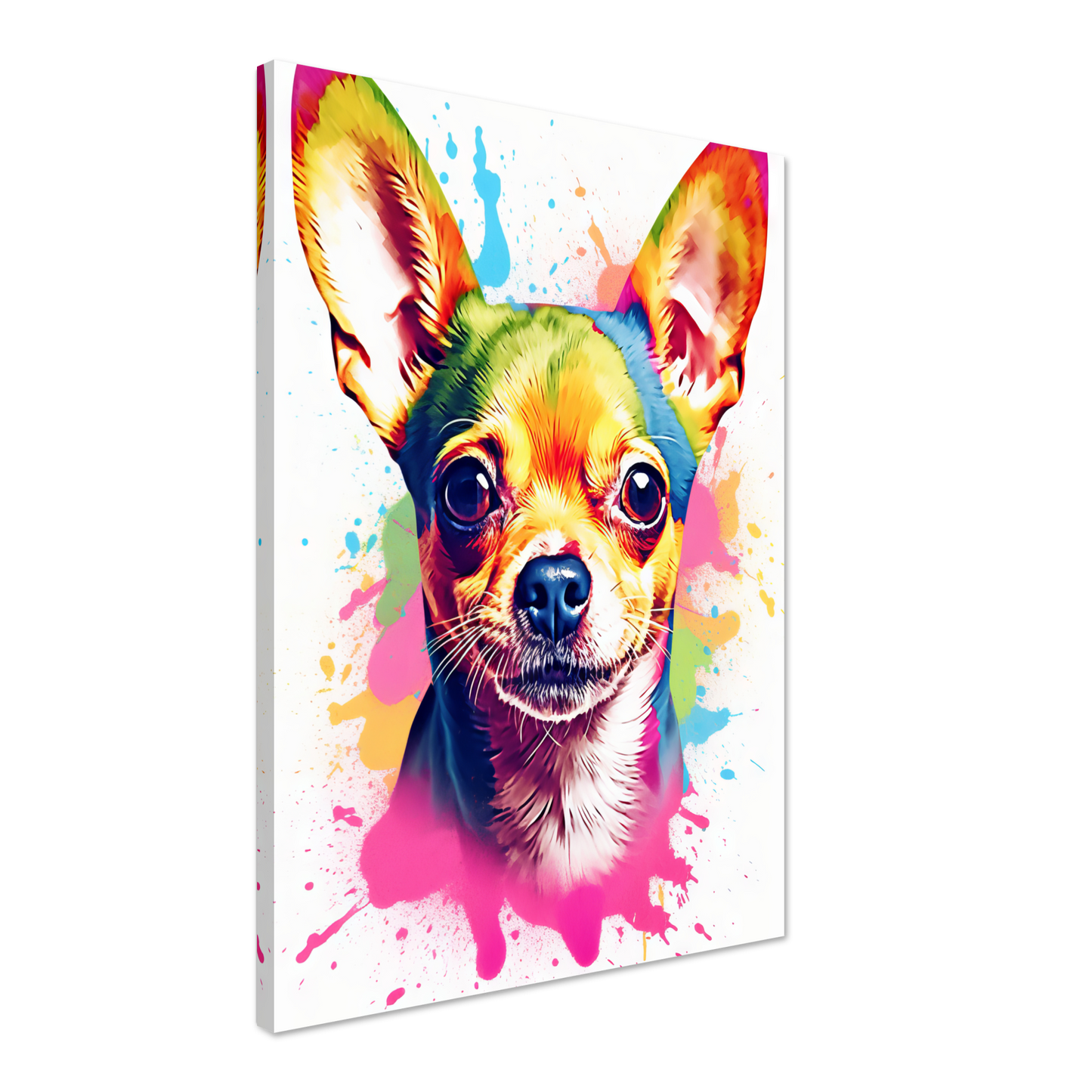 Dog Chihuahua pop art (DOG91)