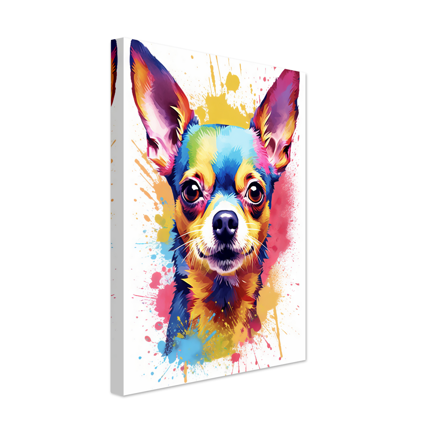 Dog Chihuahua pop art (DOG92)