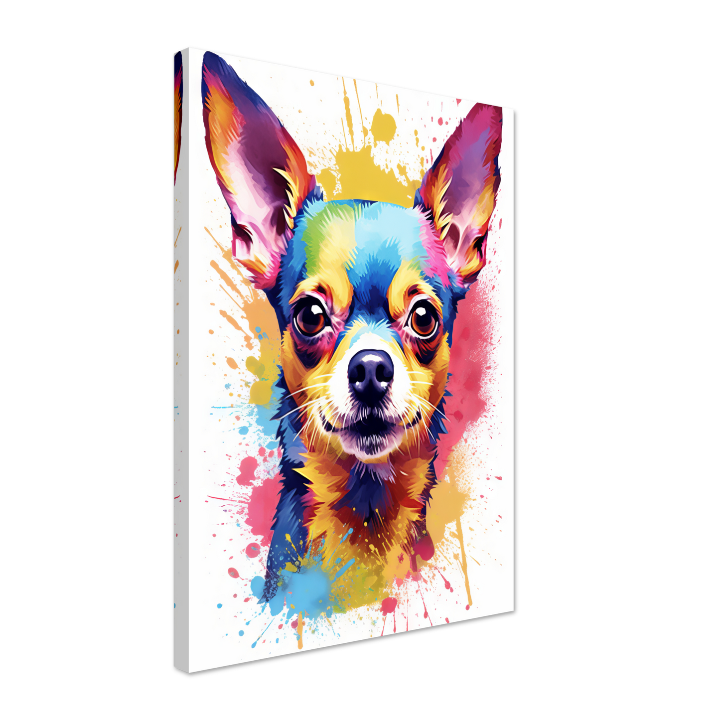 Dog Chihuahua pop art (DOG92)