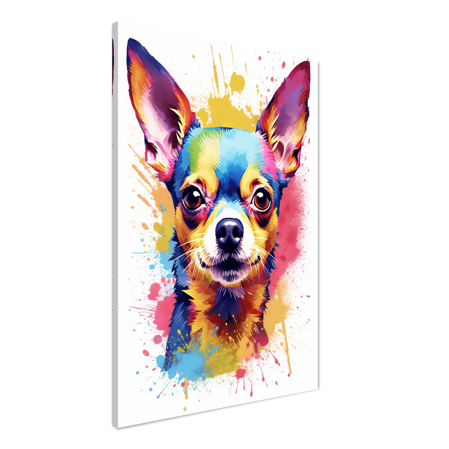 Dog Chihuahua pop art (DOG92)