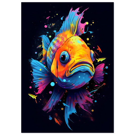 Fisch Pop-Art (FISH01)
