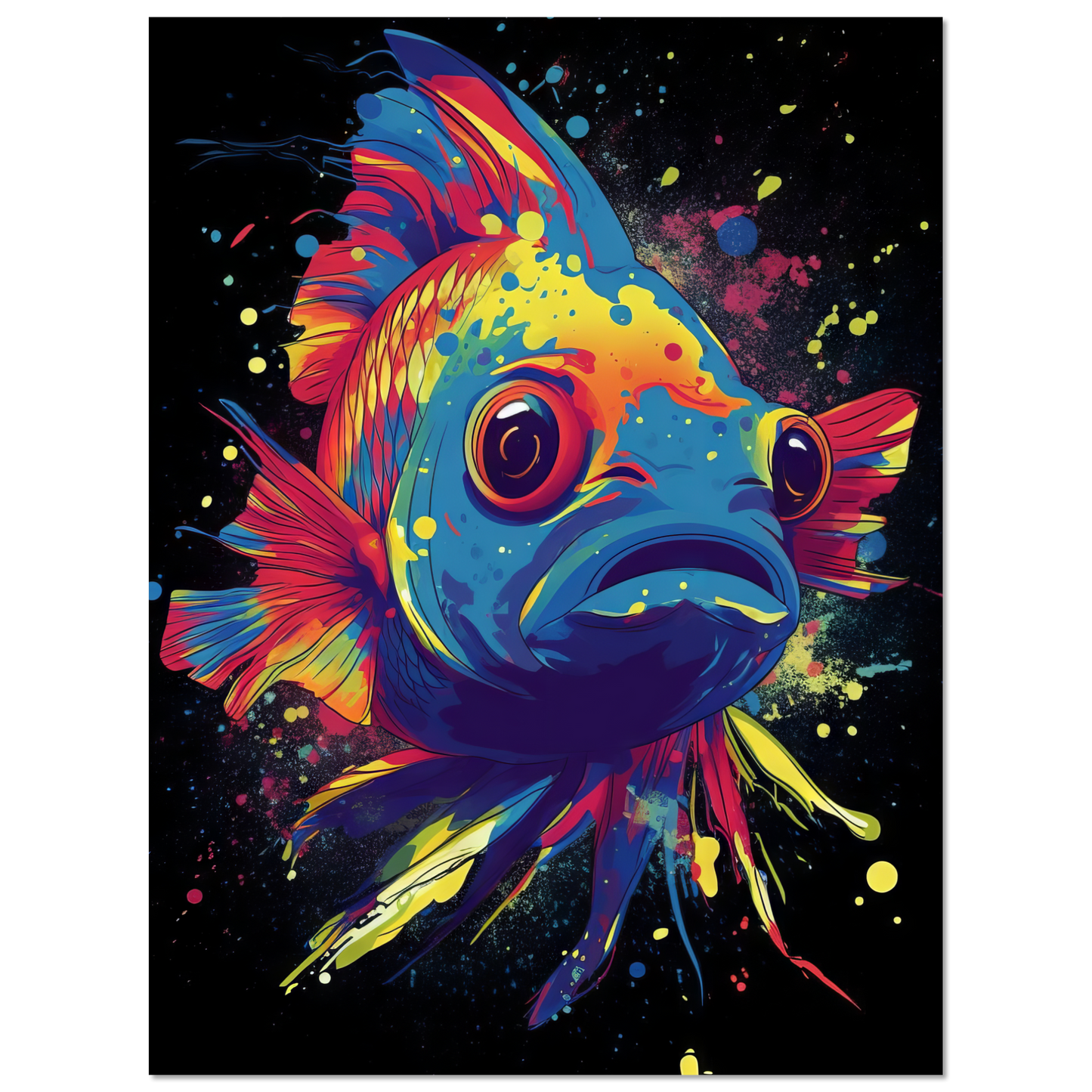 Fish pop art (FISH02)