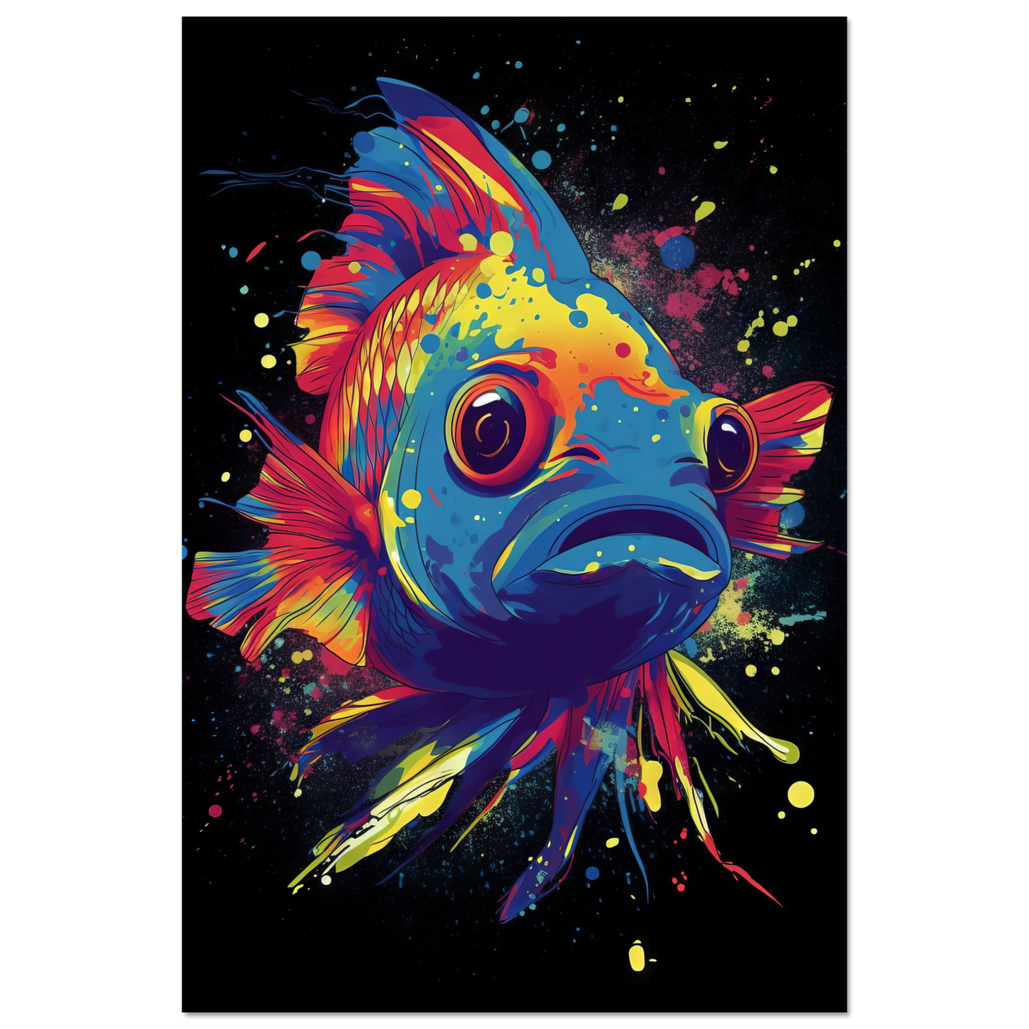 Fish pop art (FISH02)