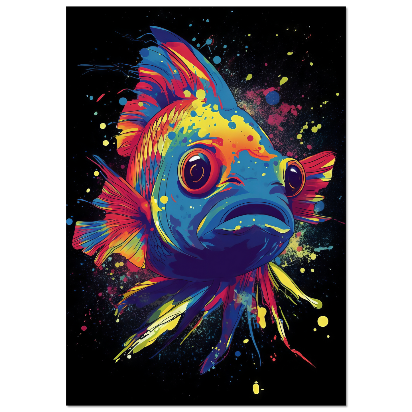 Fish pop art (FISH02)