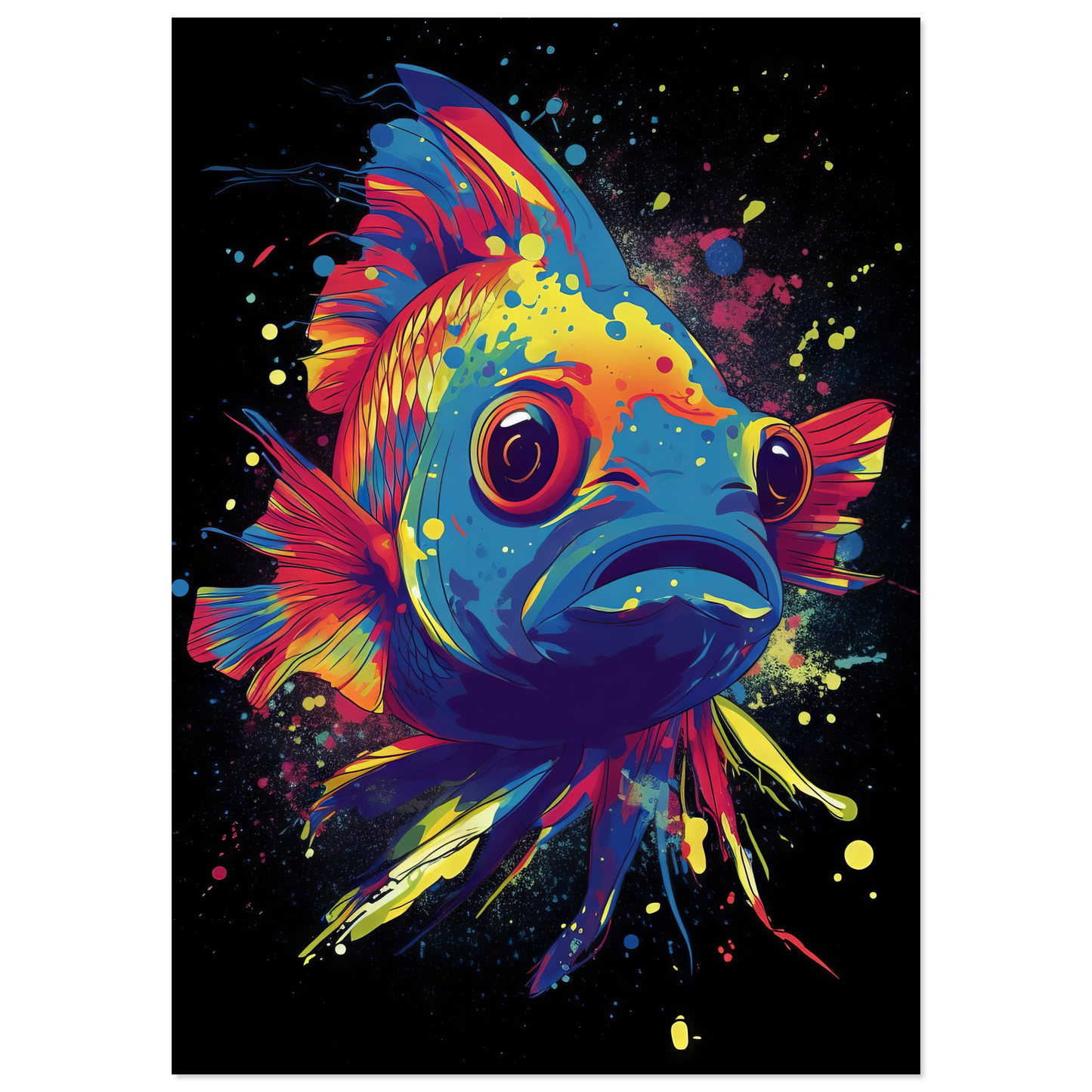 Fish pop art (FISH02)