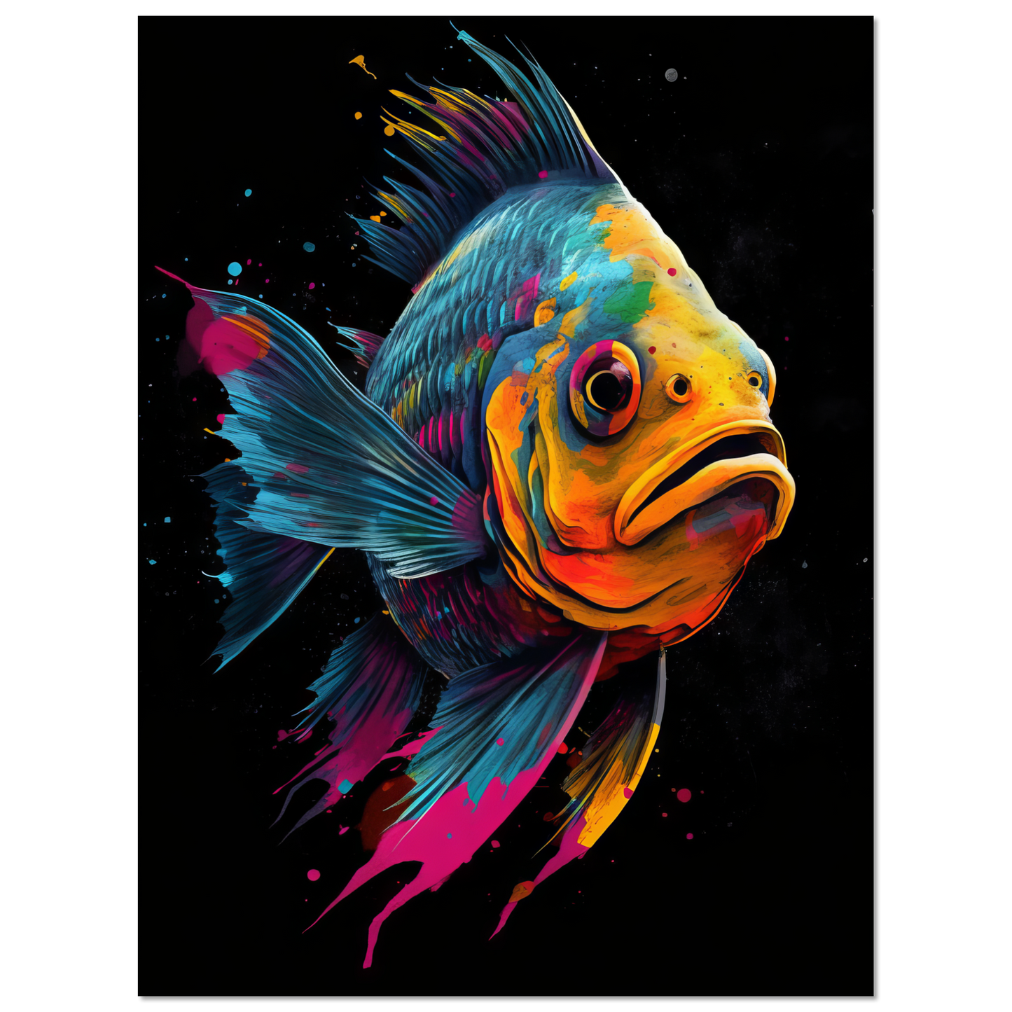 Fish pop art (FISH04)
