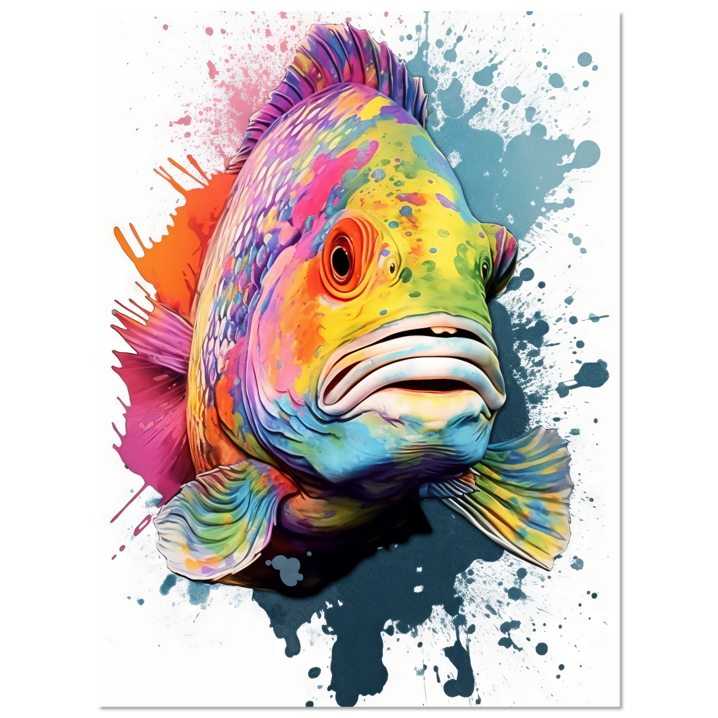 Fisch Pop-Art (FISH05)