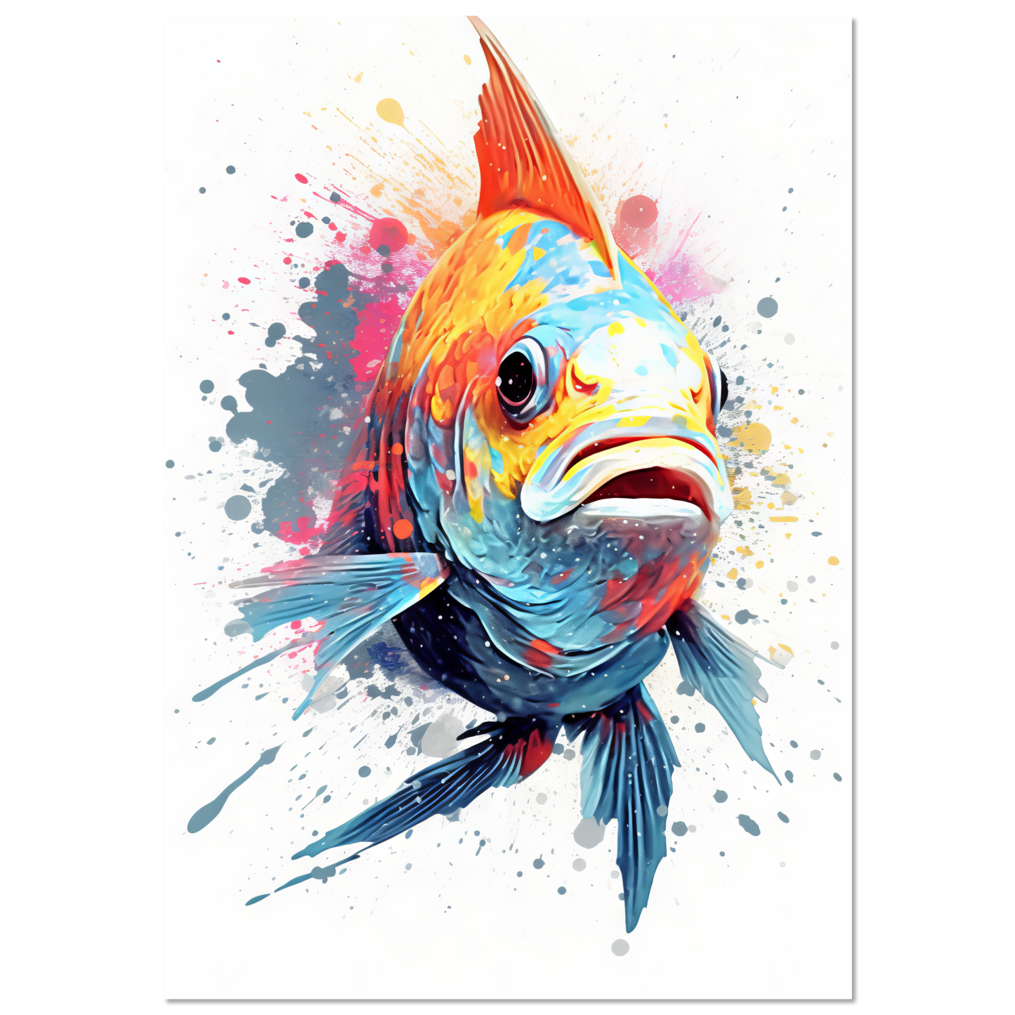 Fish pop art (FISH07)