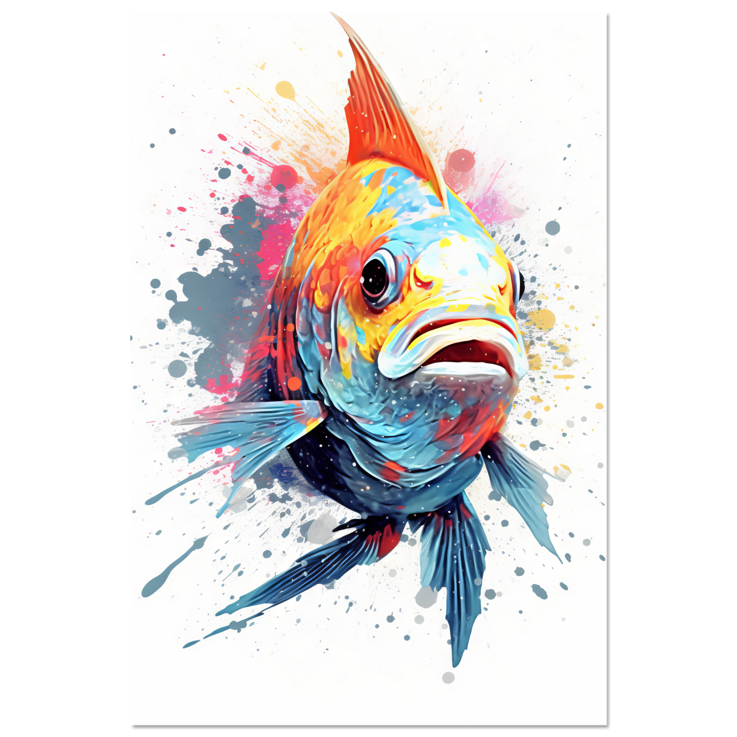 Fish pop art (FISH07)