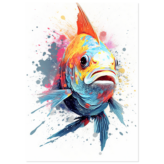 Fisch Pop-Art (FISH07)