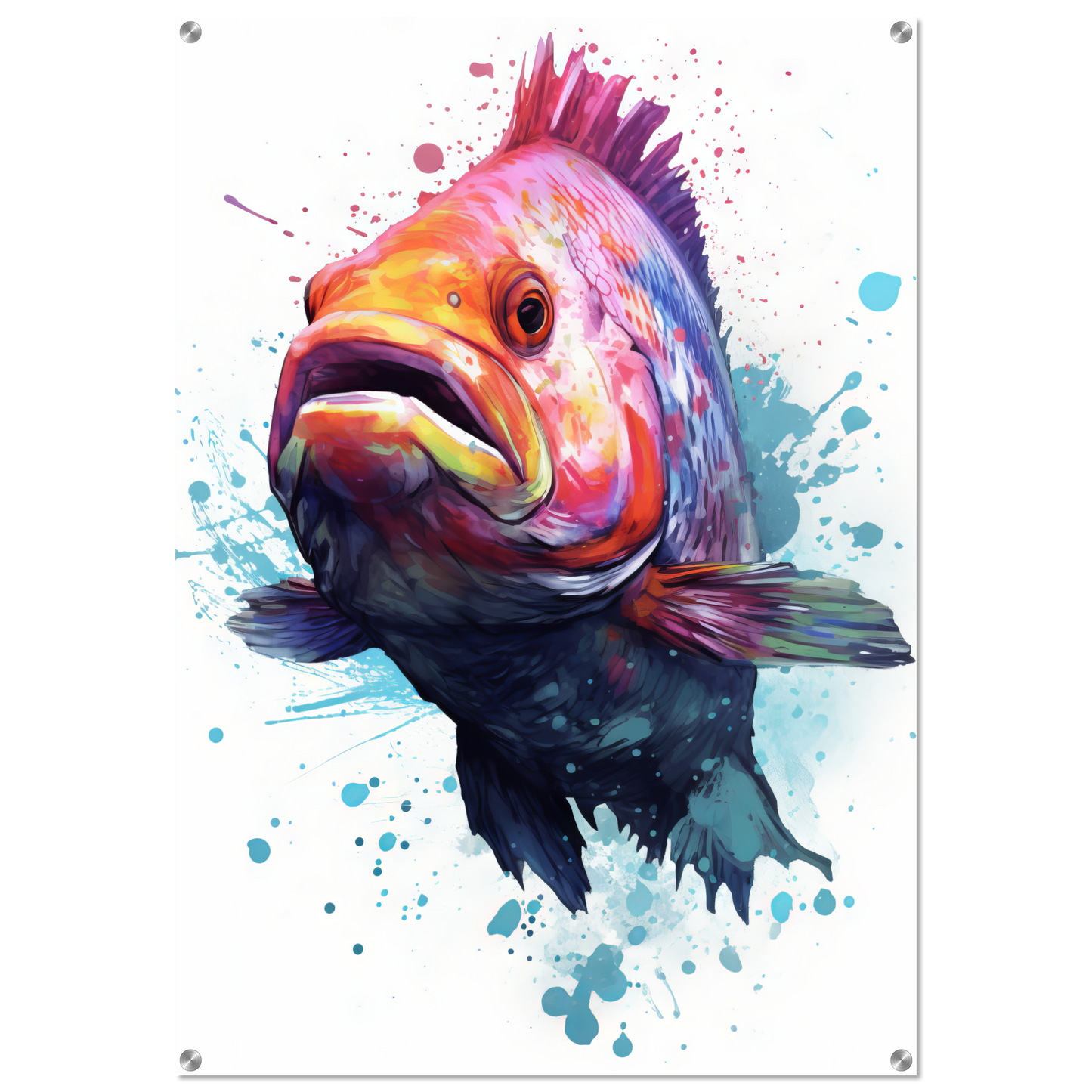 Fish pop art (FISH08)