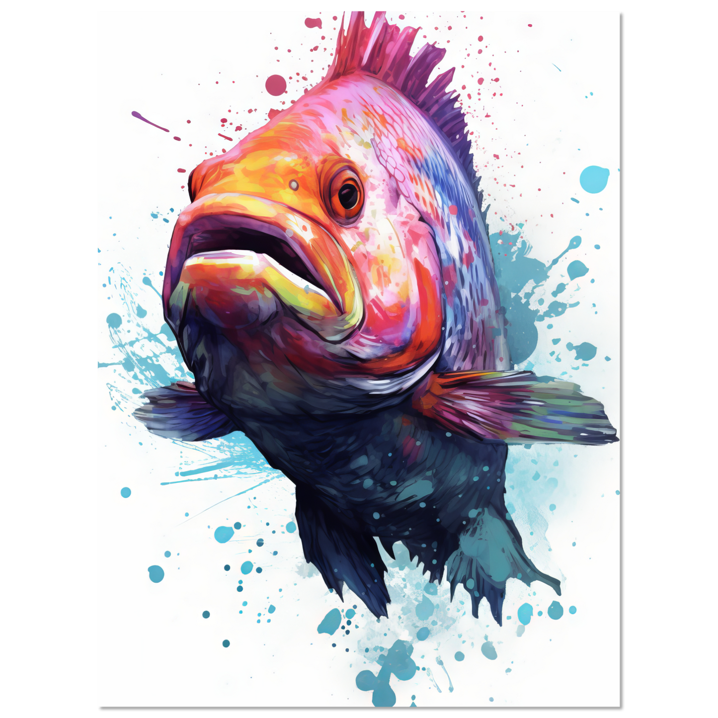 Fish pop art (FISH08)