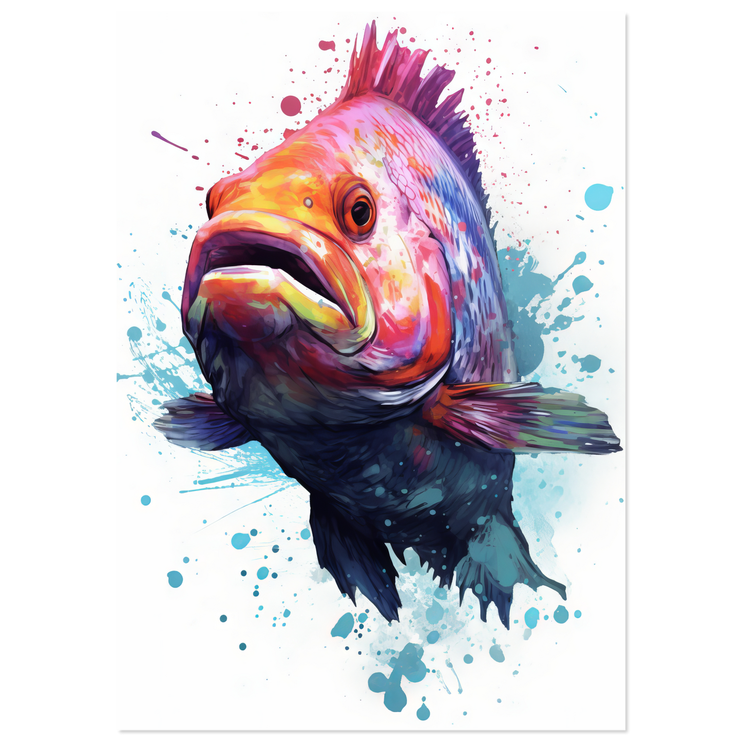 Fish pop art (FISH08)