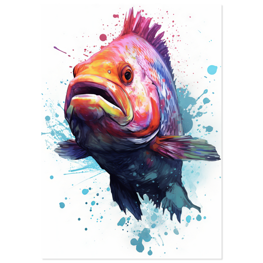 Fisch Pop-Art (FISH08)