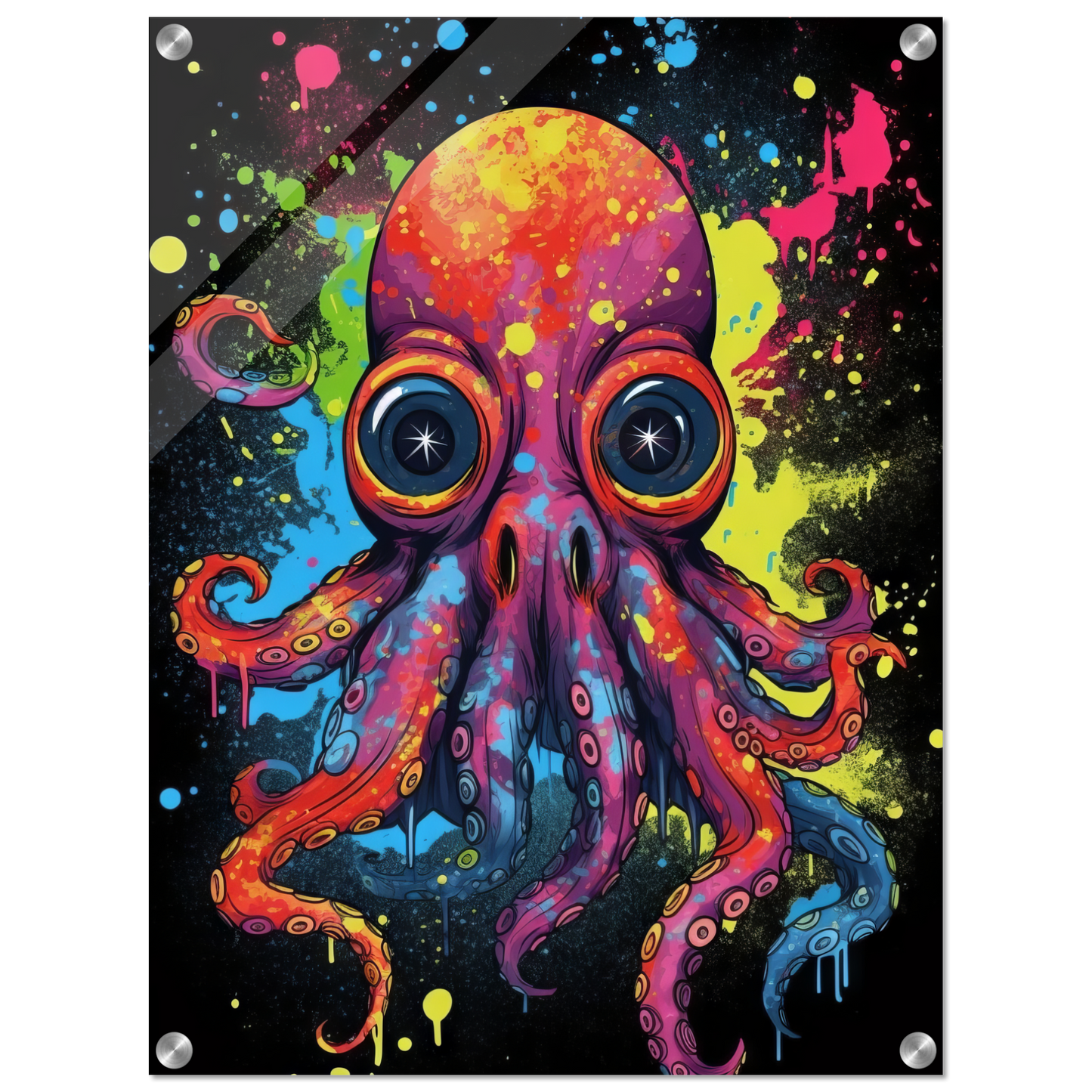 Octopus pop art (FISH09)
