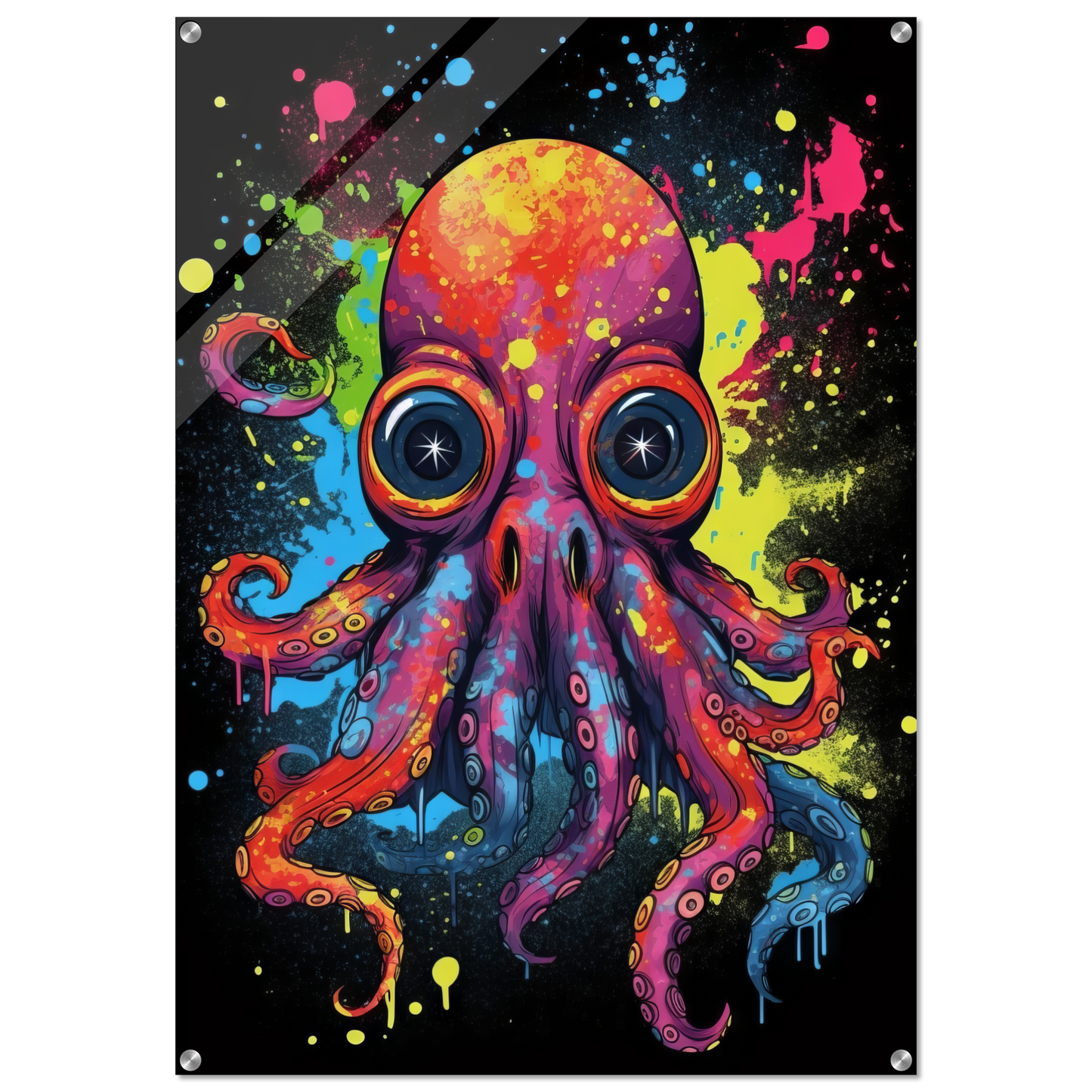 Octopus pop art (FISH09)