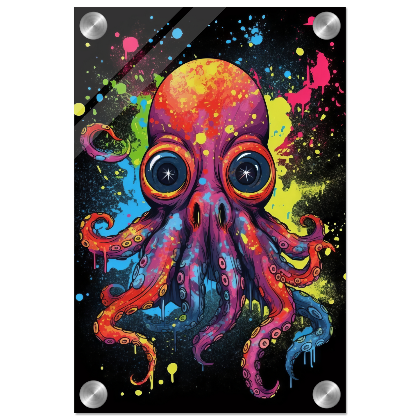 Octopus pop art (FISH09)