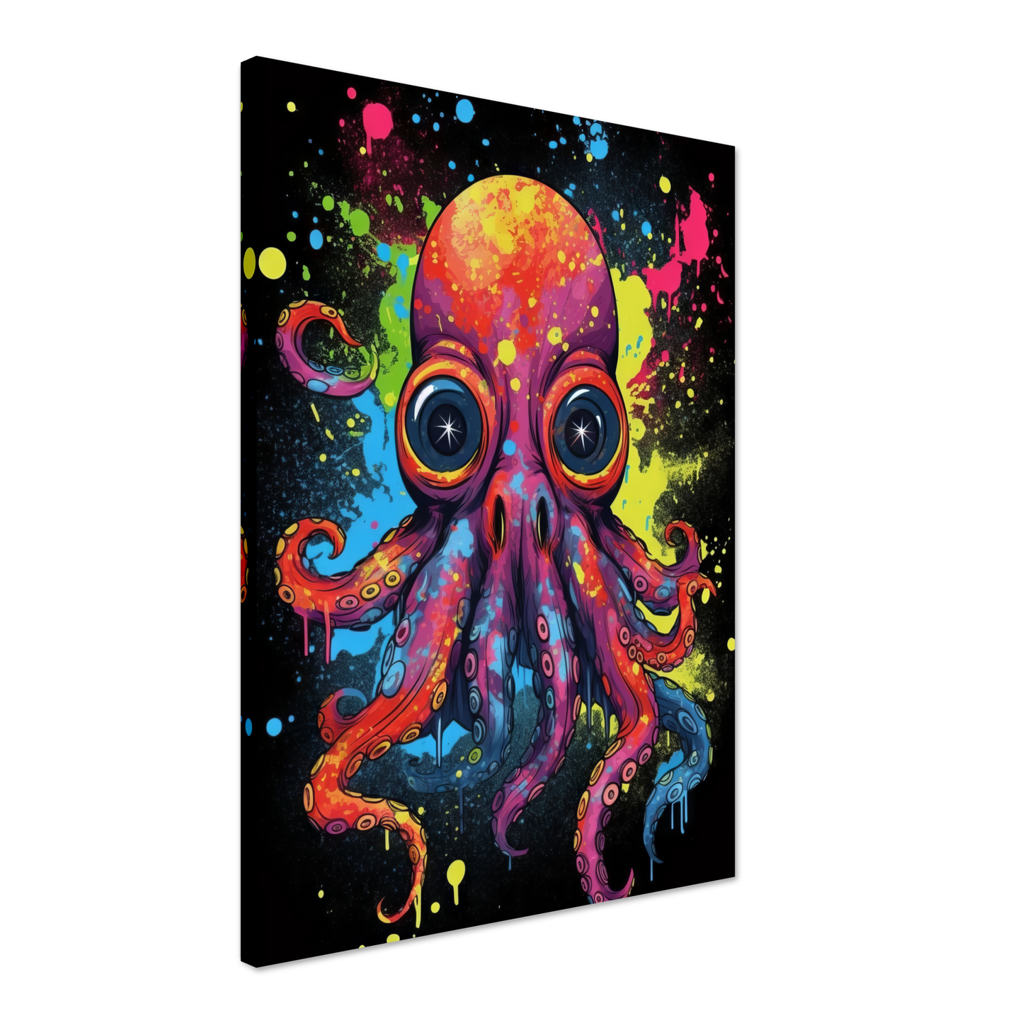 Octopus pop art (FISH09)