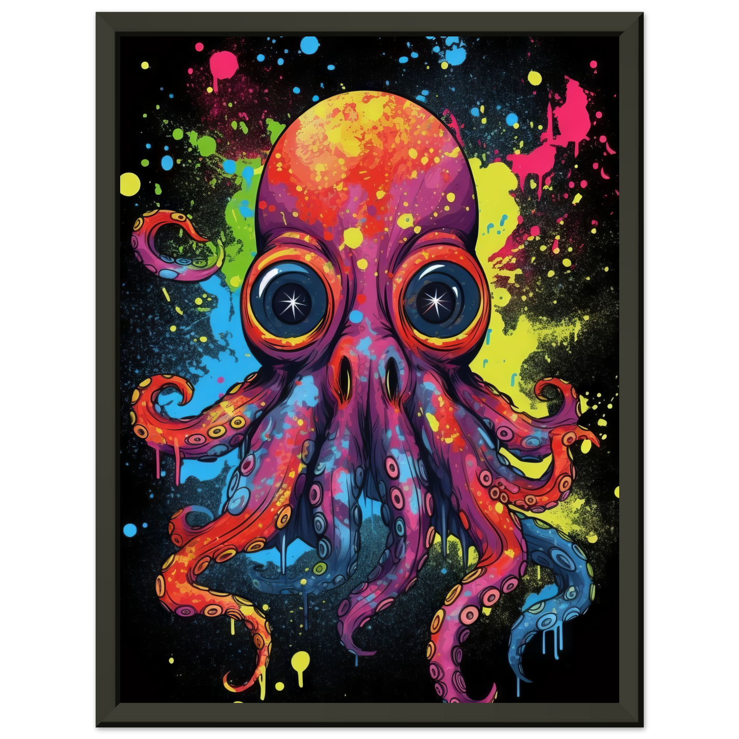 Octopus pop art (FISH09)