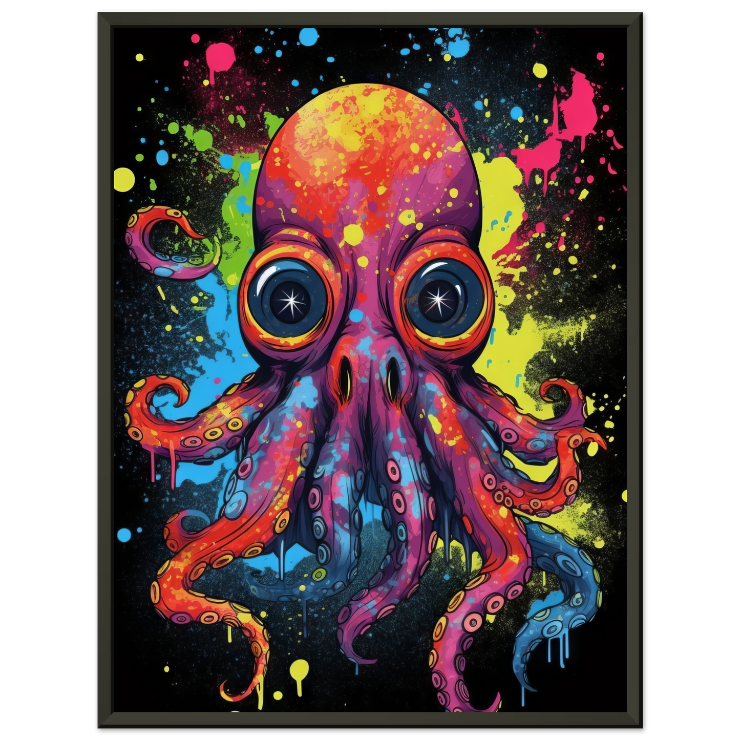 Octopus pop art (FISH09)