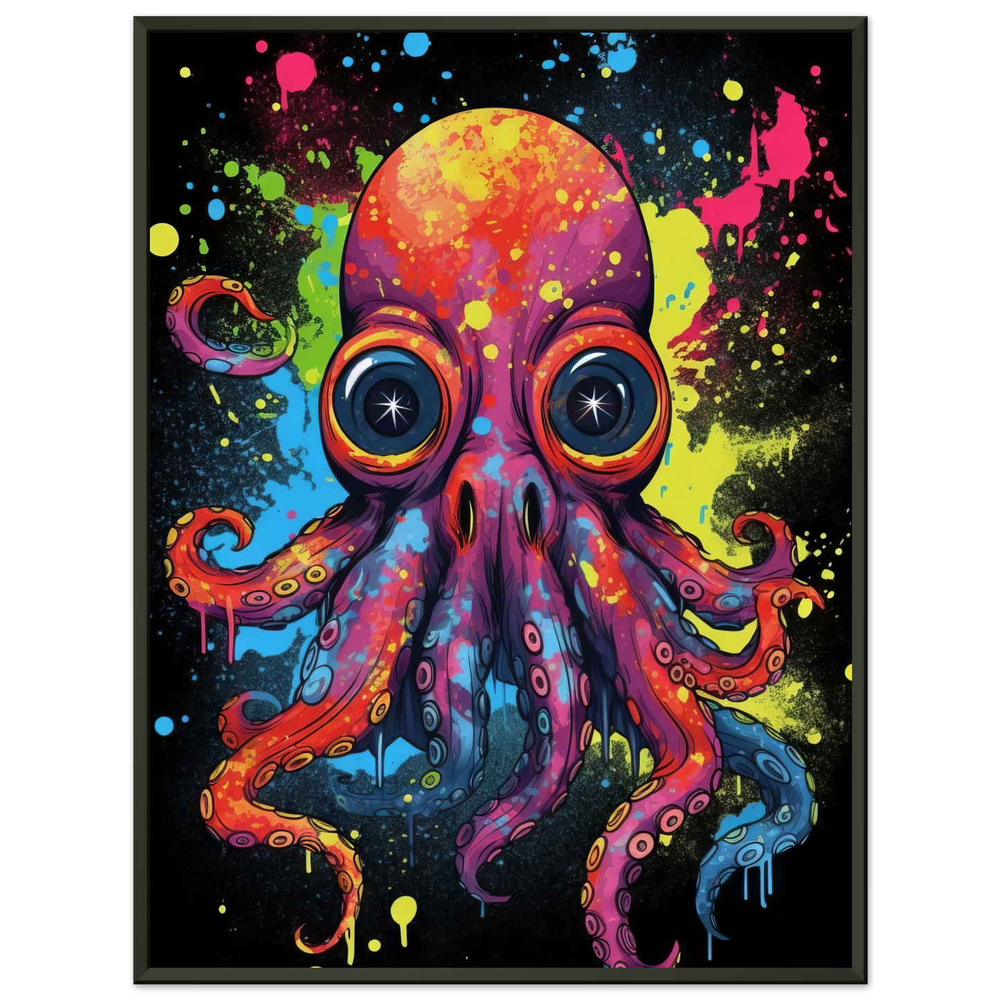 Octopus pop art (FISH09)