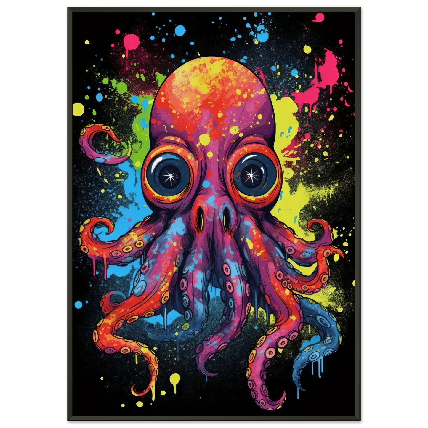 Octopus pop art (FISH09)