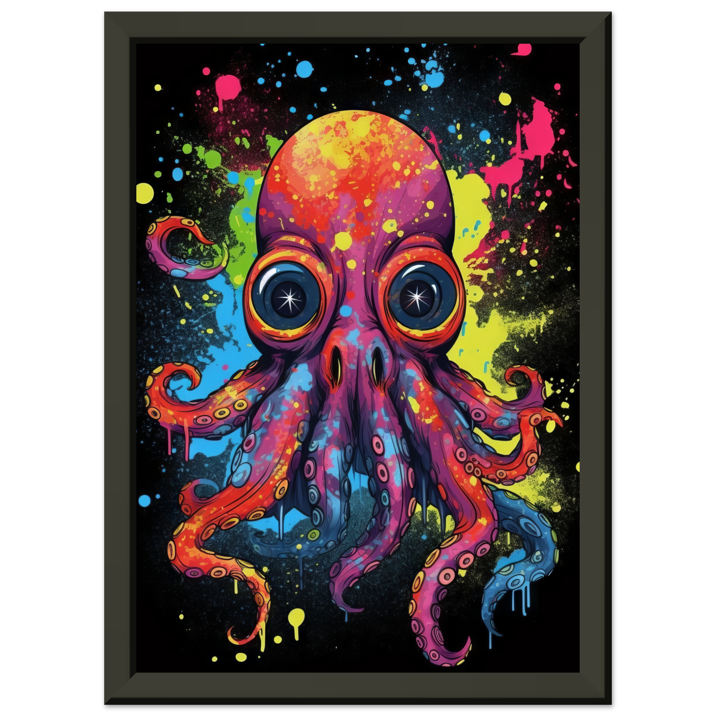 Octopus pop art (FISH09)