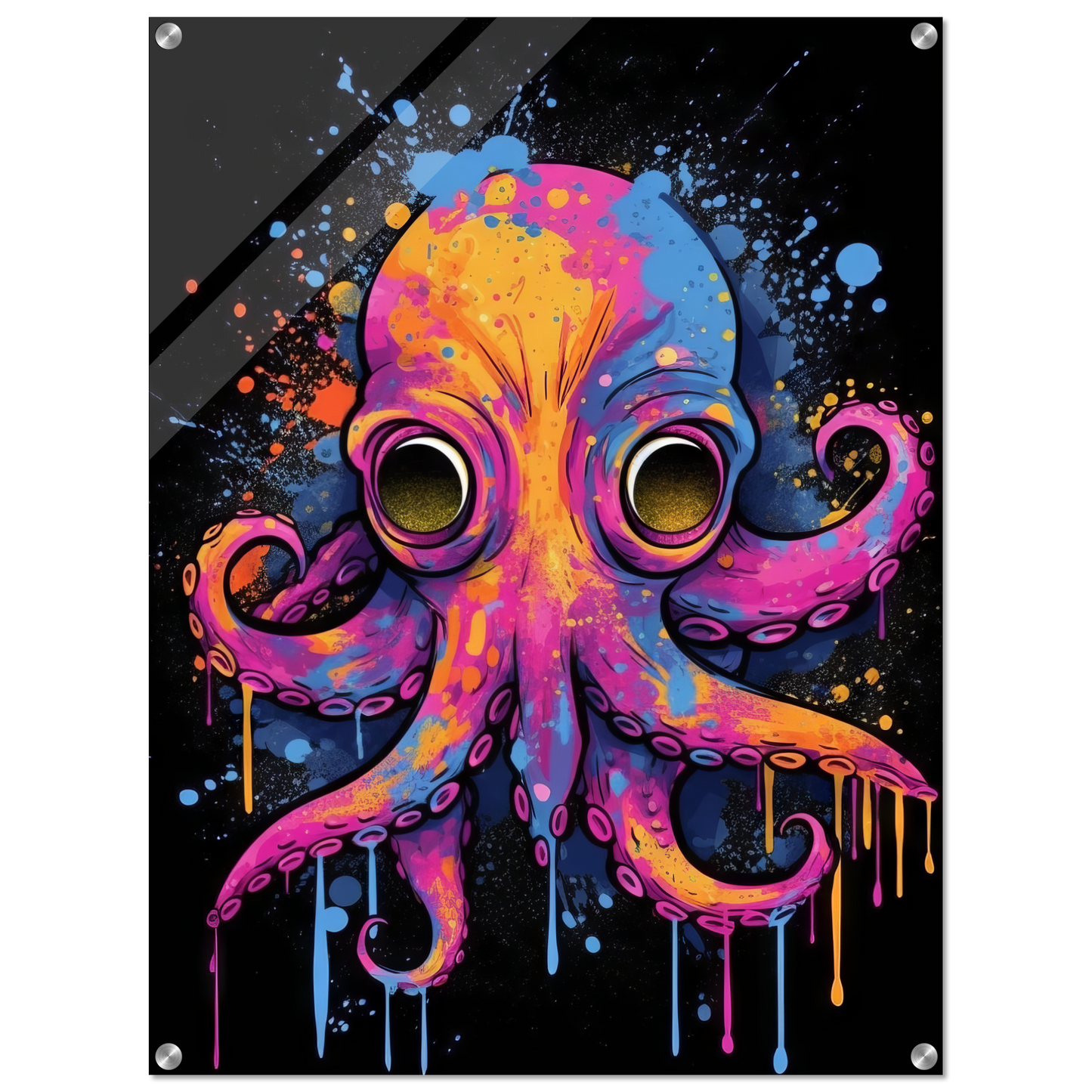 Krake Pop-Art (FISH10)